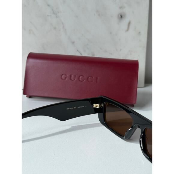NEW Gucci GG1331S Black Polairzed Slim Unisex Sunglasses - Picture 7 of 8